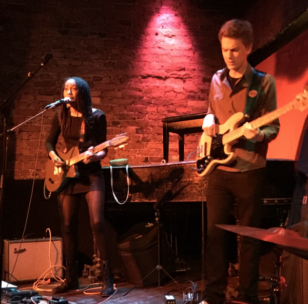 Angie Lee Cobbs @angleesoup photo at Rockwood Music Hall in NYC 12/23/15.